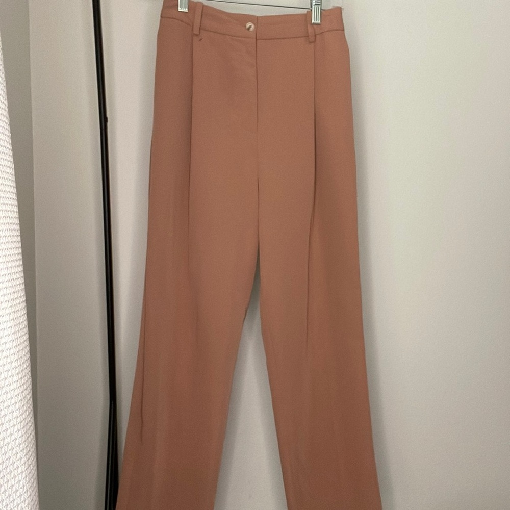 Pink Topshop trousers